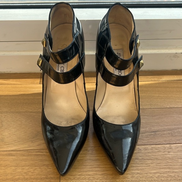 Jimmy Choo Mary Jane pumps sz 38 - Picture 1 of 4